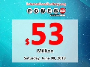Powerball 结果于 2023 年 6 月 5 日：大奖为 5300 万美元。